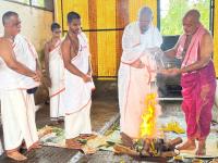 Go-Pujana at Kembre Farm Goshala (Pictures courtesy Shri Jnanesh Bhat Hattangadi)